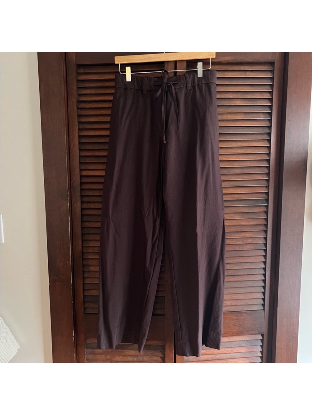 COS Brown Drawstring Pants - Picture 4 of 5